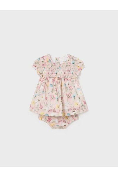 MAYORAL Newborn Baby Girl Dress 1801