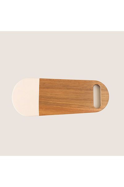 Chakra Agni Acacia Cutting Board 35x14 cm Natural