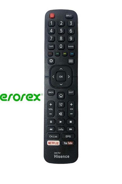 erorex جهاز تحكم عن بعد بديل من HCE لأجهزة تلفاز Hisense الذكية EN2BB27