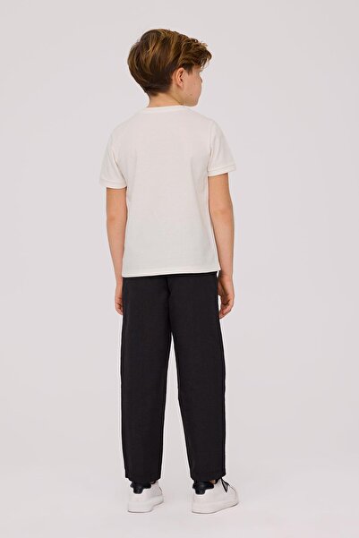 Nebbati Bg Store Boy's Ecru Tshirt