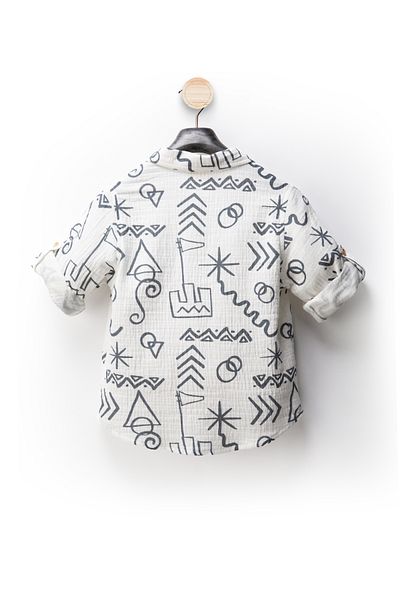 Ofislot Cotton Linen Baby Boy Suit Double Baby Boy Bottom Top Suit Boy's Suit Baby Boy Clothing
