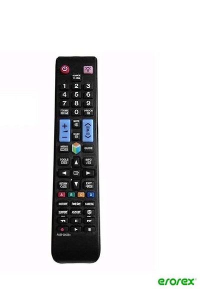 erorex Replacement Wireless Universal TV Remote Control For Samsung HD LED Smart TV Black