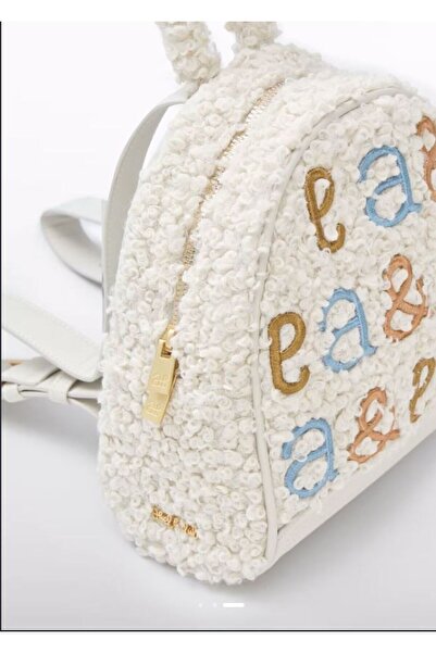 MAYORAL Girl's Backpack Sheepskin Bag 5942