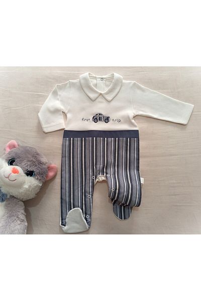 Ladi Baby Boy Stylish Booties Jumpsuit