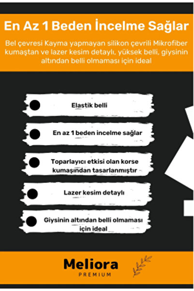 Pastimore High Waisted Recovery Elasticated Slimming Corset Featured Not Showing Stripe Seamless Skin Bato Panties