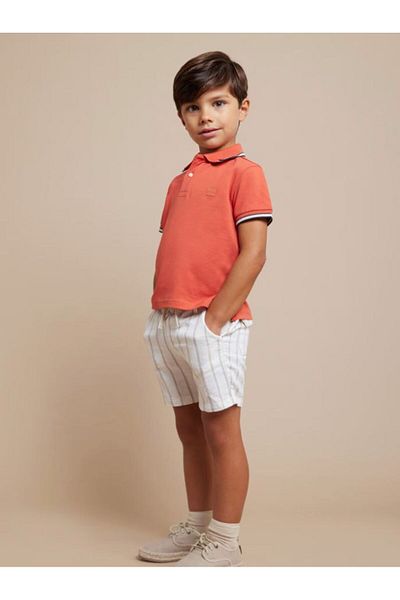 MAYORAL Boy's Striped Linen Bermuda 3279