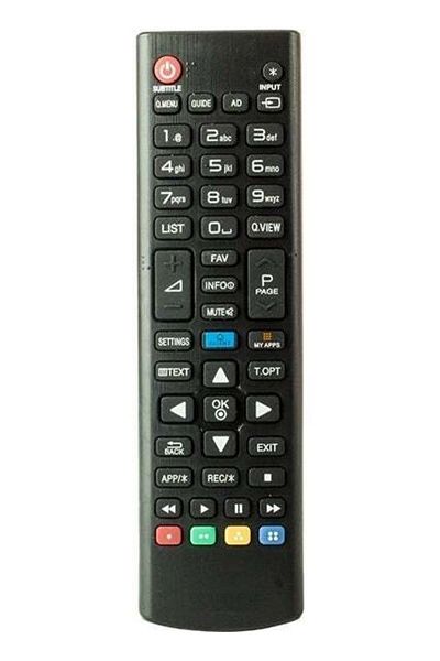 erorex Lg Compatible Smart Myapss Button Short Remote Control Lcd Led Tv