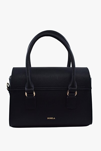 SOSELA 67-8099 Women's Black Shoulder And Arm Bag
