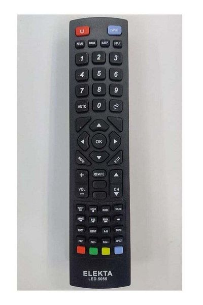 erorex Replacement TV Remote Control for Elekta LED 5055