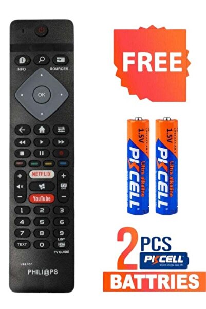 erorex جهاز التحكم عن بعد يناسب فيليبس، بديل عام