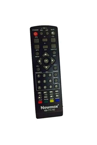 erorex Satellite Receiver Remote Control Black