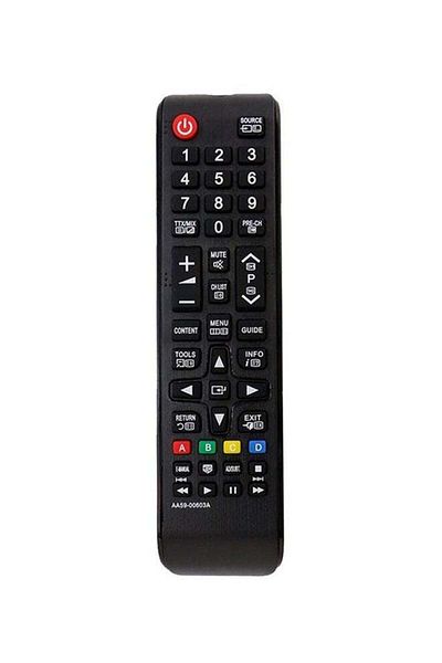 erorex Remote Control For Samsung 3D LCD Smart Black