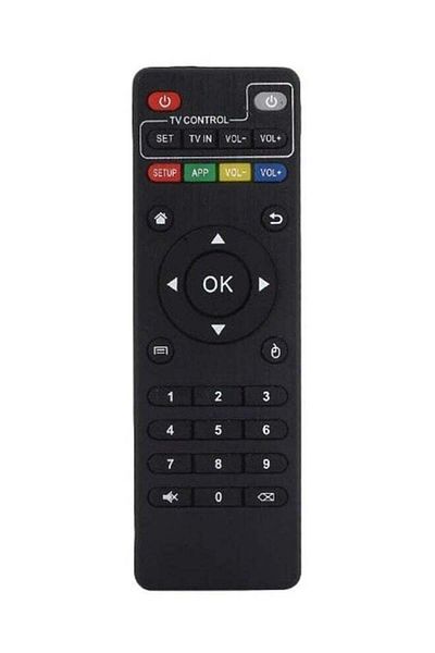 erorex جهاز التحكم عن بعد للتلفزيون X96 باللون الأسود