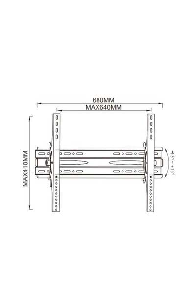 erorex Tilt Tv Wall Mount – Excellent Quality For 32"-75" Led/Lcd Flat Panel Tvs