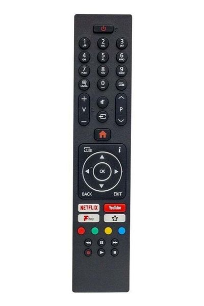erorex جهاز التحكم عن بعد لتلفزيون LCD من Vestel زر تشغيل Netflix-Youtube-جهاز التحكم عن بعد لتلفزيون LCD LED RC43137