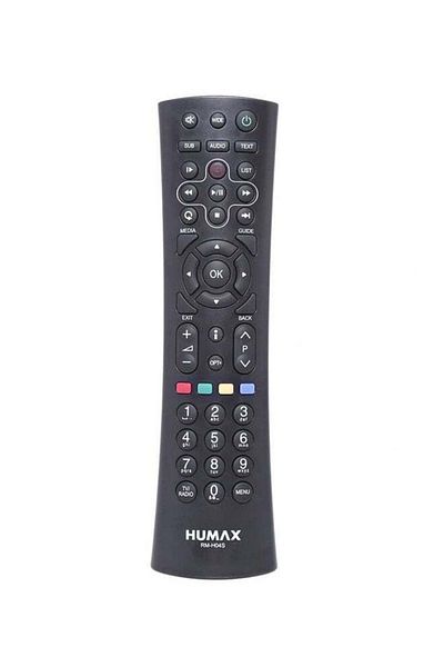 erorex Replacement Remote Control Compatible with Humax LCD LED TV Black