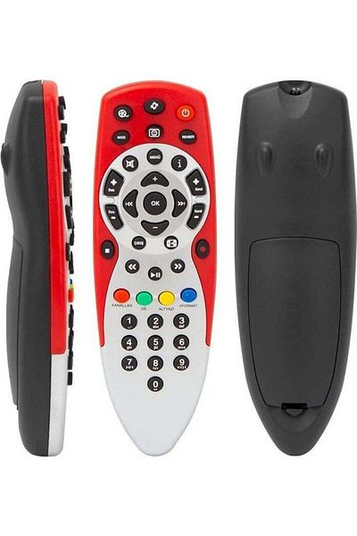 erorex Mythe Kr Digiturk DT-8003 Hd Plus Red Satellite Remote Control (256=6617) (40011=256)