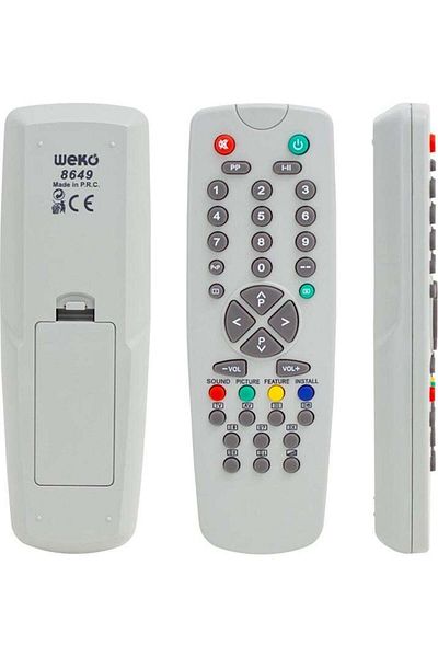 erorex Weko Vestel Seg Regal 3040 Mini Novatech TV Remote