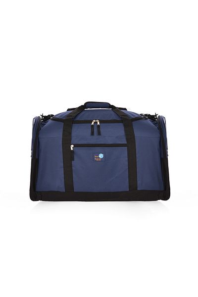 New Travel Travel Luggage Fabric Duffel Bag 26 Inch N36-26-Navy Blue