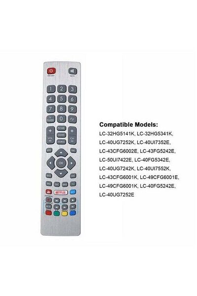 erorex بديل جهاز التحكم عن بعد لتلفزيون JVC LCD LED