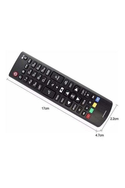 erorex Remote Control For Lg Led Smart Digital Tv Black
