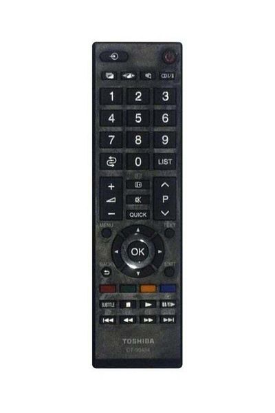 erorex Remote Control For Toshiba Screen Black