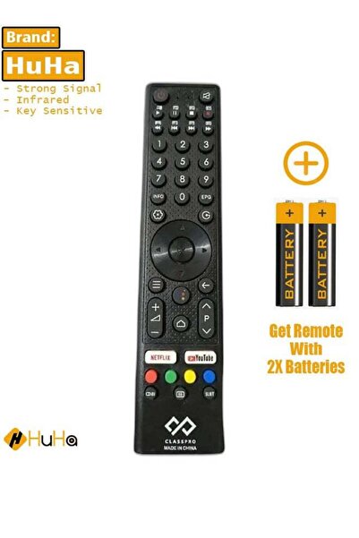 erorex Replacement Remote Control For Class Pro Smart Tv