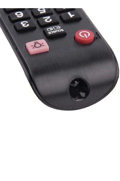 erorex Remote Control For Samsung Smart And 3D TV Black
