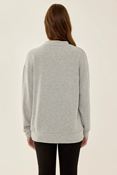 Hiccup Pulover de bază cu croială relaxată