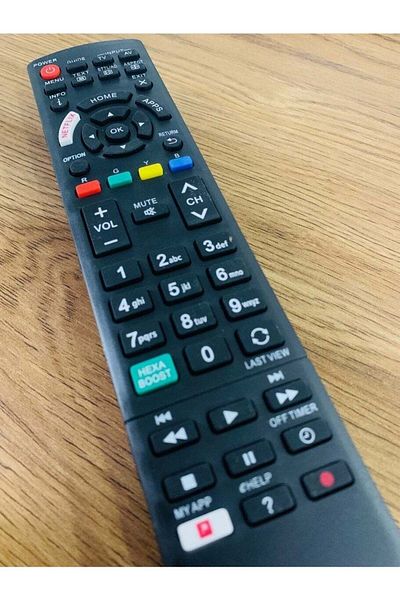 erorex زر Netflix من Panasonic للتحكم عن بعد في أجهزة التلفاز LCD LED العالمية زر Netflix من Panasonic