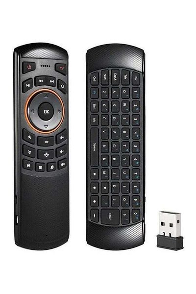 erorex Wireless Remote Control Keyboard Black