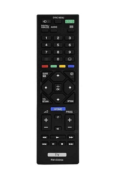 erorex Replacement Remote Control For Sony Smart Tv Black