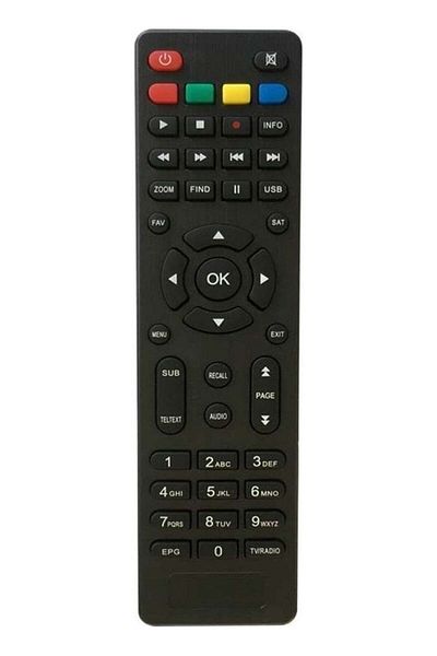 erorex KR0117 - HRU0117 Botech 500 HD Plus Remote Control