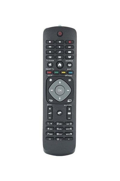 erorex Remote Control For Philips Lcd Led Plasma Smart Tv Black