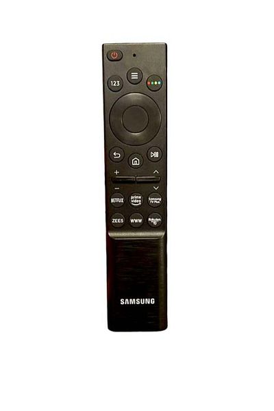 erorex جهاز التحكم عن بعد السحري المتوافق مع تلفزيون UHD 4K باللون الأسود
