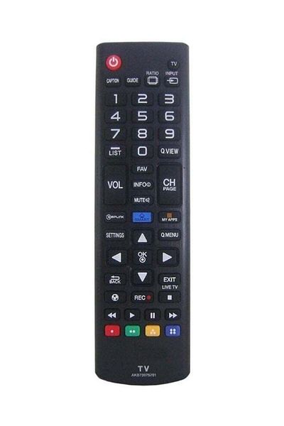 erorex Remote Control For LG Smart TV Black