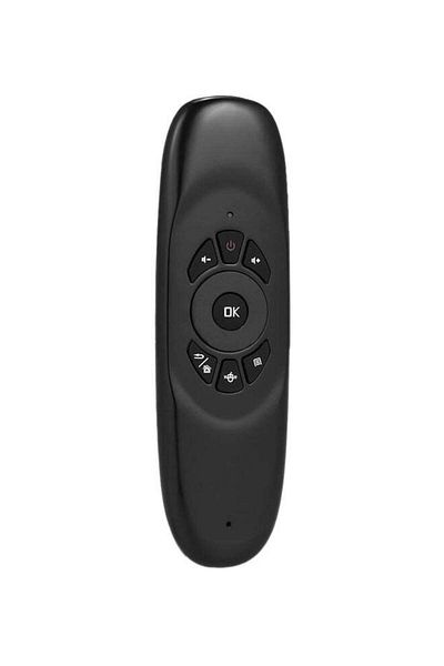 erorex Wireless Remote Control 6-Axis Motion Sensing For Smart Android TV Black