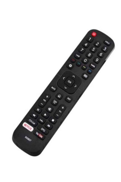 erorex Remote Control Replacement For Hisense TVs Black