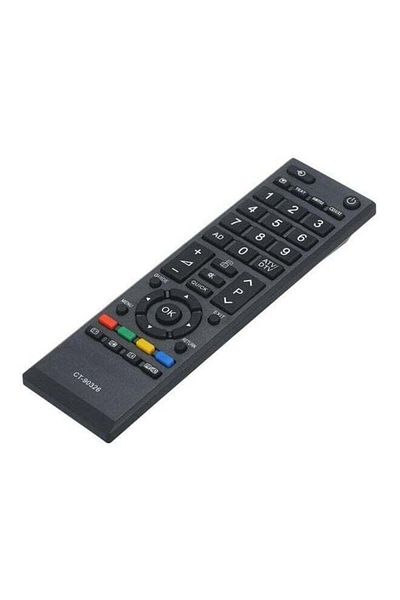 erorex جهاز تحكم عن بعد لاسلكي للتلفزيون LCD من Toshiba Ct-90326 باللون الأسود