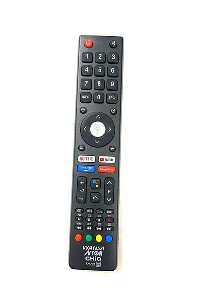 erorex Android TV Remote Control for Arrow,Chiq Smart TV Compatible Google Assistant