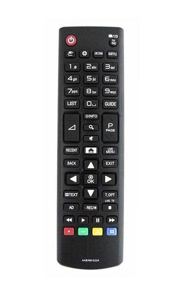 erorex Replacement Wireless Universal Tv Remote Control For Lg Hd Led Smart Tv Black