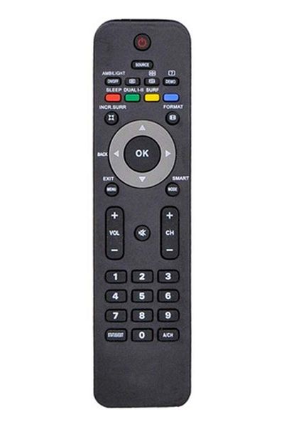 erorex جهاز التحكم عن بعد Philips RM-670 للتلفزيون LCD LED لجميع الموديلات