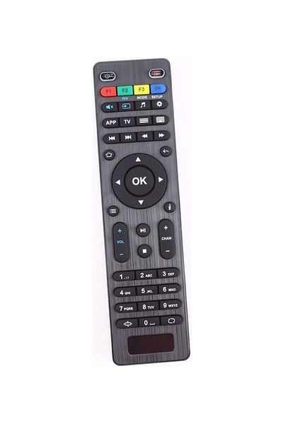 erorex Remote Control For Mag Smart TV, IPTV And Set Top Box Black