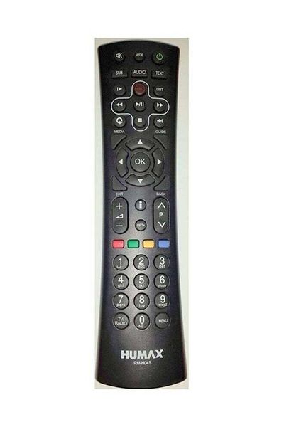 erorex Remote Control For VCRs Black/Red/Yellow