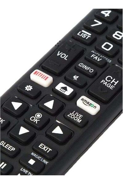 erorex Smart Tv Remote Control For Lg Black
