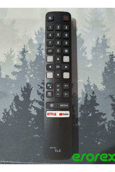 erorex Universal Replacement Remote Control for Tcl Android Smart Tv Seamless Control and Navigation
