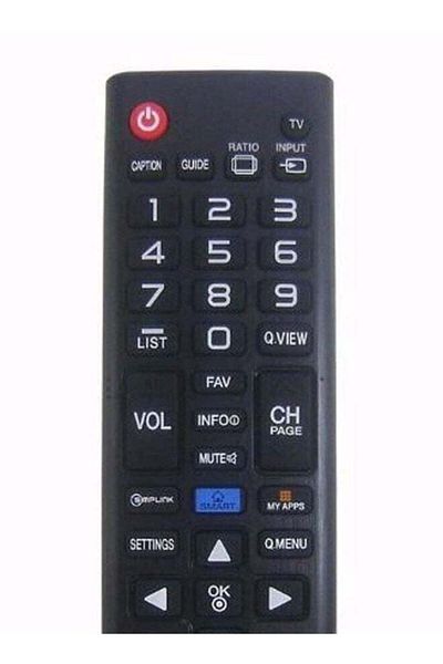 erorex Remote Control For LG Smart TV Black