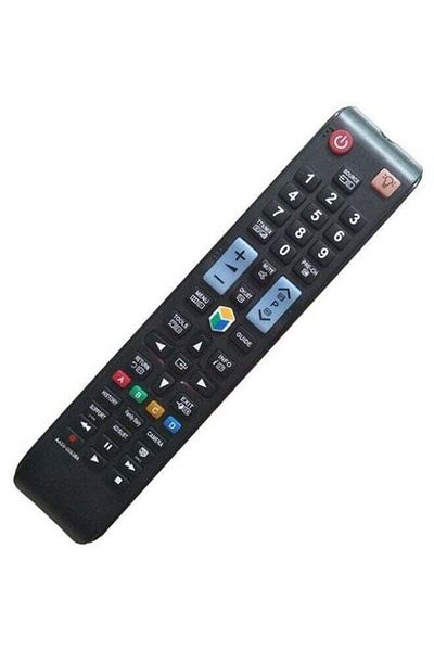 erorex جهاز التحكم عن بعد لتلفزيون سامسونج LCD باللون الأسود