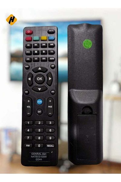 erorex Replacement Remote Control Compatible With General Den GD44 And Nateco 5200