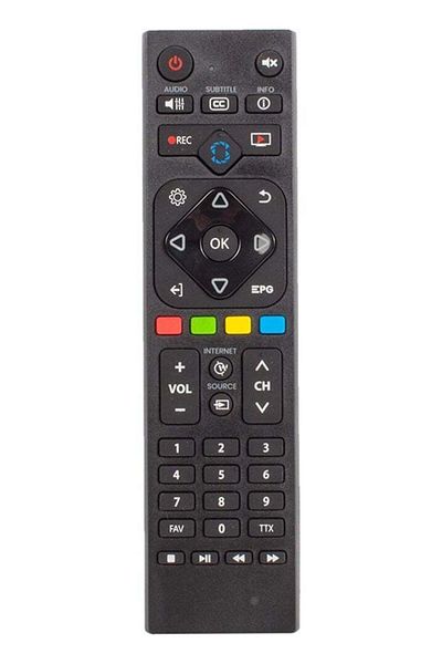 erorex Weko Kl CRS-310AT RM-L265E RC0265-082020124 Hi-Level Smart Tv LCD LED TV Remote with S Button
